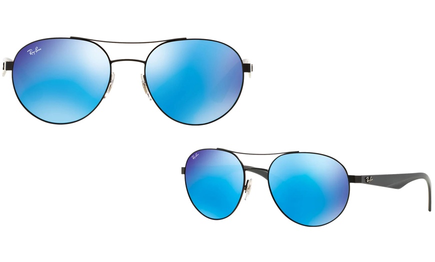 Image 12: Ray-Ban Aviator Sunglasses; selection of colours 