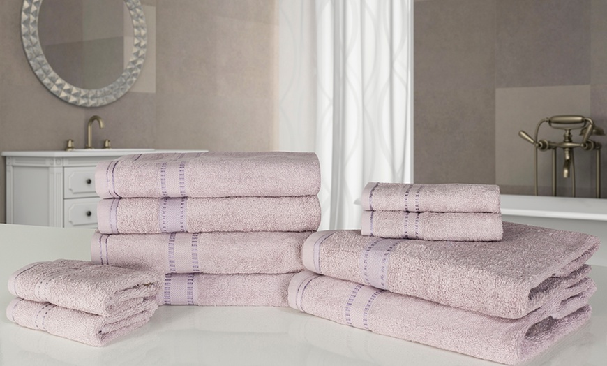 Image 10: 10-Piece Egyptian Cotton Towel