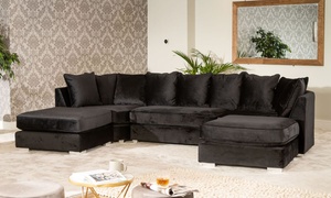 Hawthorne Velvet Corner Sofa