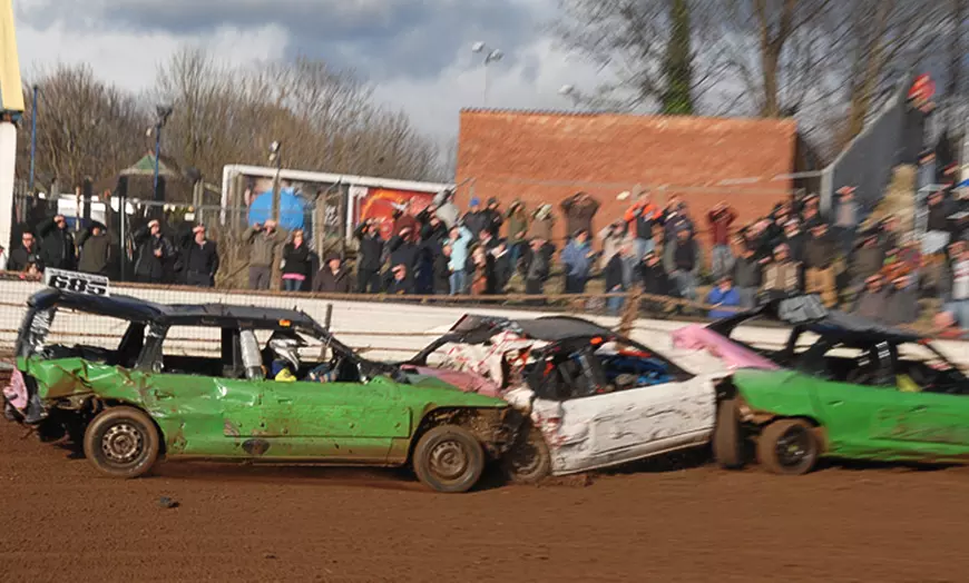 Image 2: Banger Racing Tickets For Two