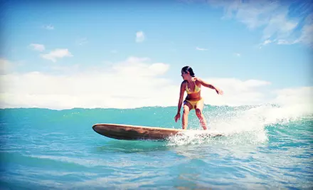 Two-Hour Beginners' Group Surfing Lesson for One, Two, or Three at Aloha NYC Surf School (Up to 60% Off) - Primary Image