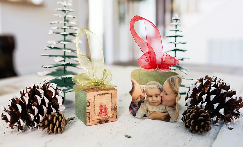 Personalized Christmas Ornaments from PhotoBarn (Up to 76% Off) - Primary Image