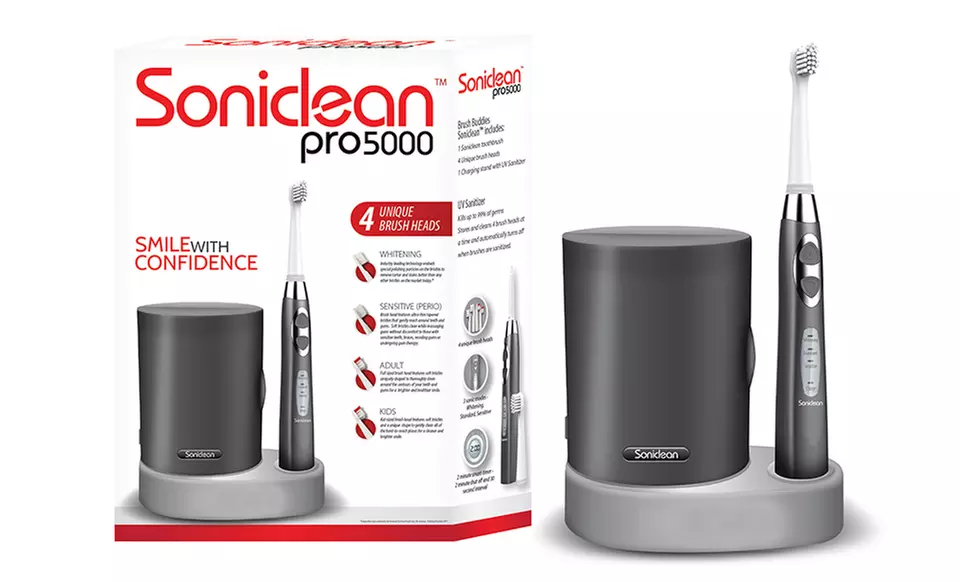Brush Buddies Soniclean Pro Toothbrushes. Multiple Models Available from $17.99–$49.99. - Second Medium