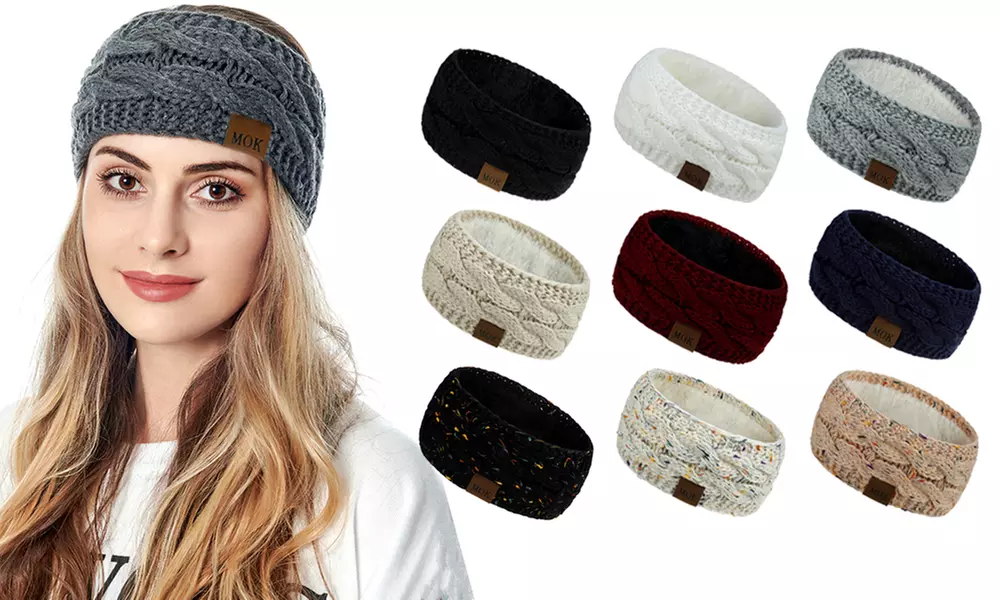 Soft Fleece Lined Headband and Ear Warmer