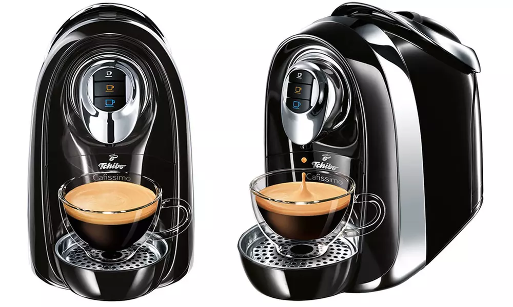 Tchibo Cafissimo COMPACT refurbished inkl. 30 Kapseln und Kapselspender mit 40 Monaten Garantie für 19,99 € - Second Medium