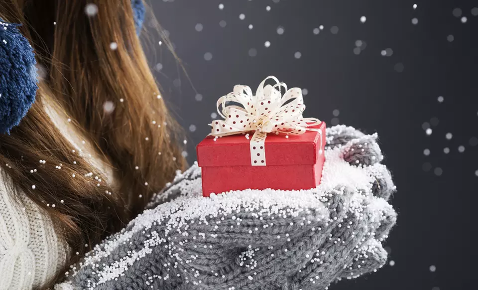 Swarovski Elements Three-Piece Jewelry Mystery Christmas Gift - Primary Image