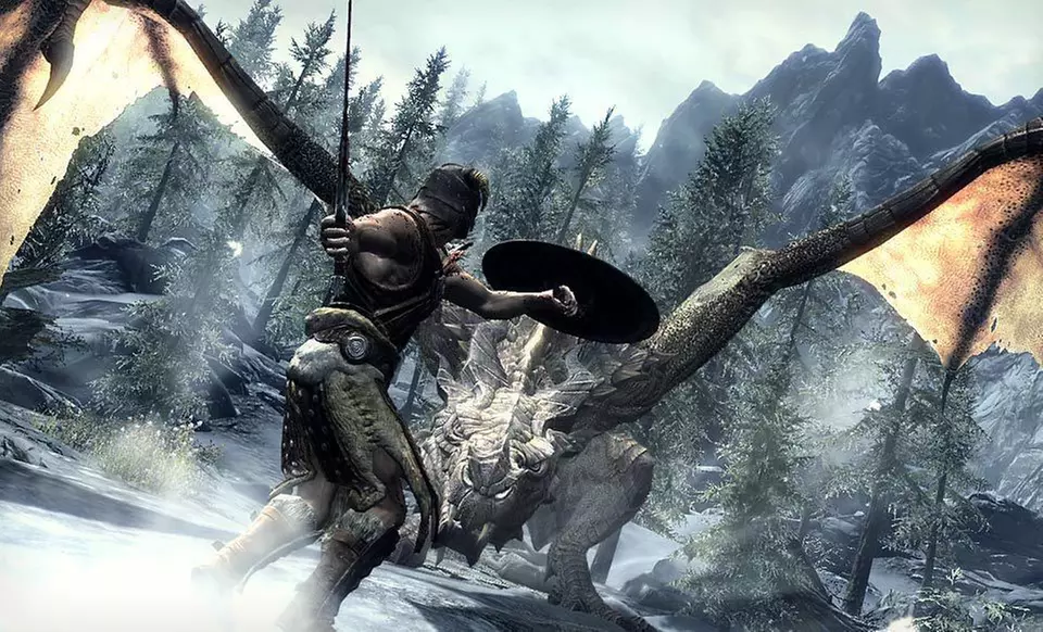 $34.99 for The Elder Scrolls V: Skyrim for Xbox 360 or PlayStation 3 ($59.99 List Price). Free Shipping and Returns. - Second Medium