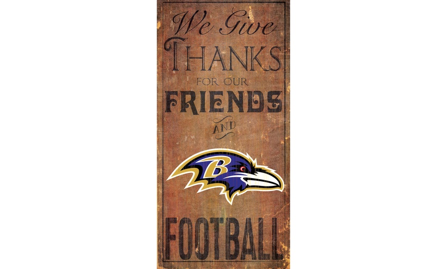 NFL Thanksgiving Signs | Groupon Goods