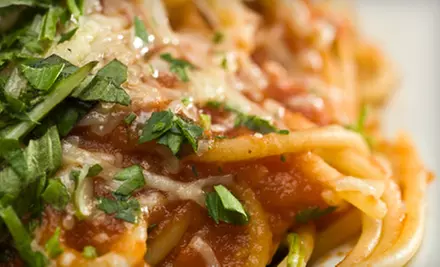 Italian Food at Vinnie's Pasta Bar (Half Off). Two Options Available. - Primary Image