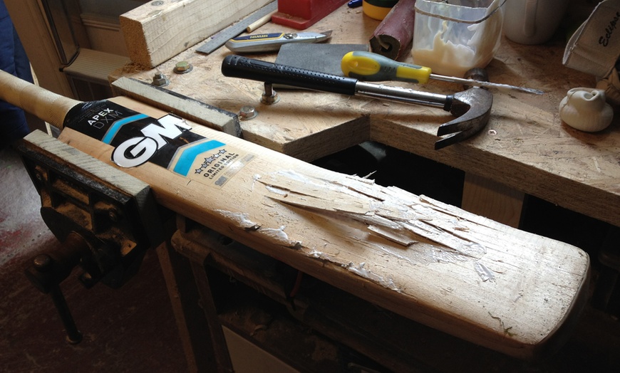 Image 1: Cricket Bat Repair