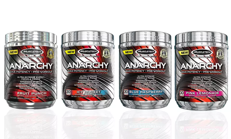 Buy 1 Get 1 Free: MuscleTech Anarchy Pre-Workout Supplement - Primary Image