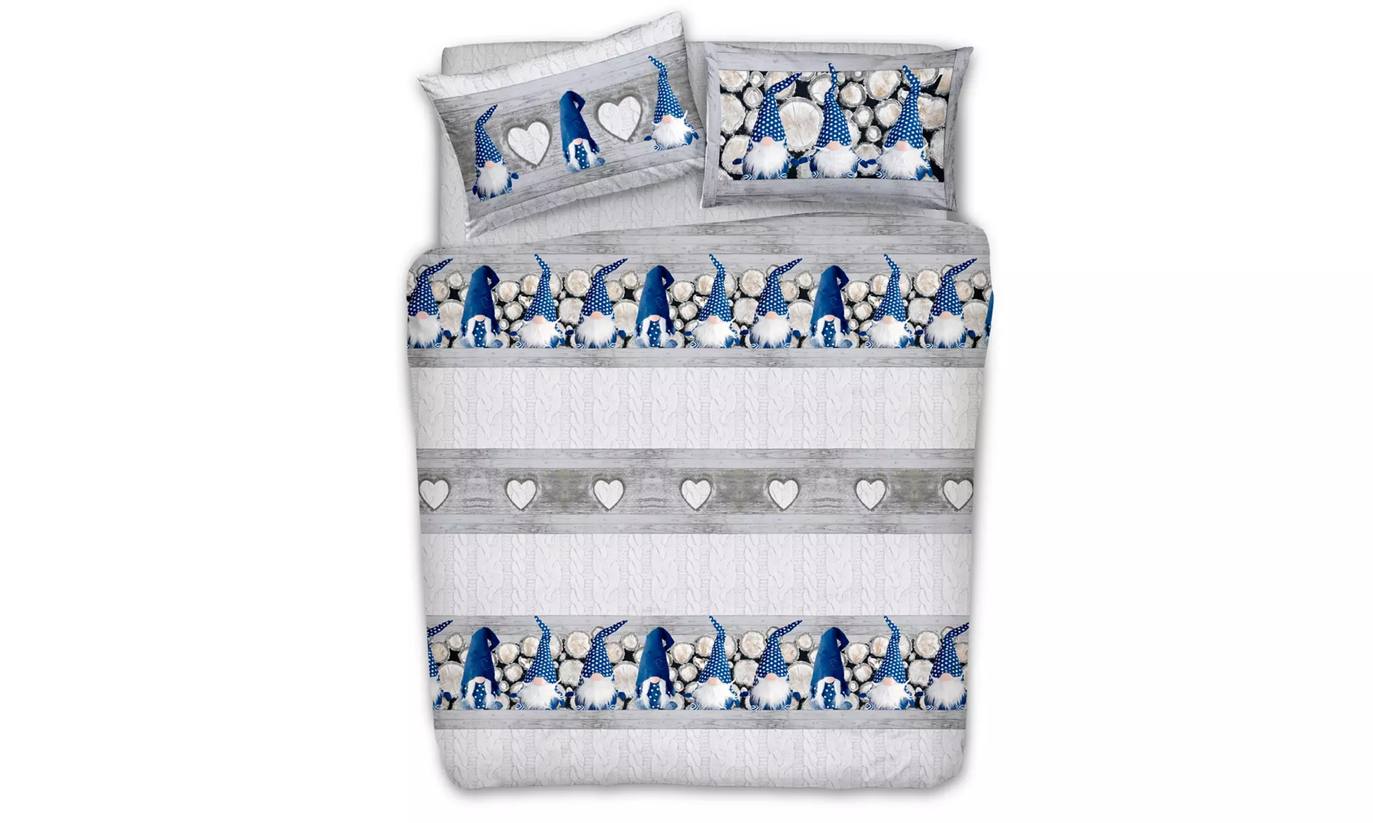 Copripiumino in fantasie invernali e tirolesi