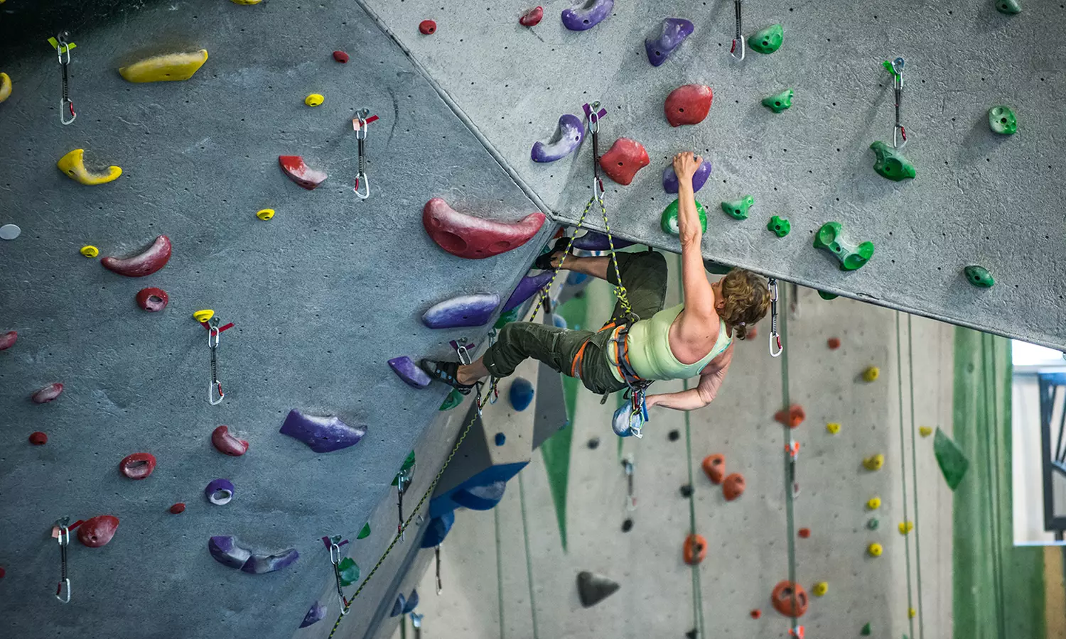 Day Pass w/ Gear and Optional Belay Class or Beginners' Climbing for 1 or 2 at Central Rock Gym (Up to 52% Off) - Primary Image