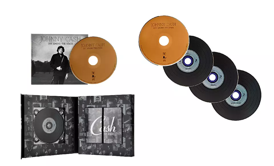 Johnny Cash CD and DVD Box Set, Including the Previously Unreleased Album Out Among the Stars - Second Medium
