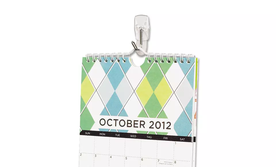 Command Clear Hooks & Strips with 11 Hooks and 14 Adhesive Strips - Second Medium