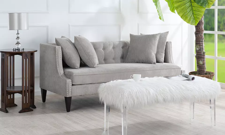Jennifer Taylor Caroline Recessed Tuxedo Sofa - Primary Image