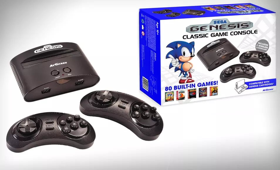 Deals Sega Genesis Classic Game Console