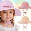 Image 3: Custom Baby Sun Hat 