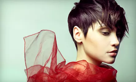 Haircut and Optional Highlights at Snip Styling Salon (Up to 60% Off). Three Options Available.  - Primary Image