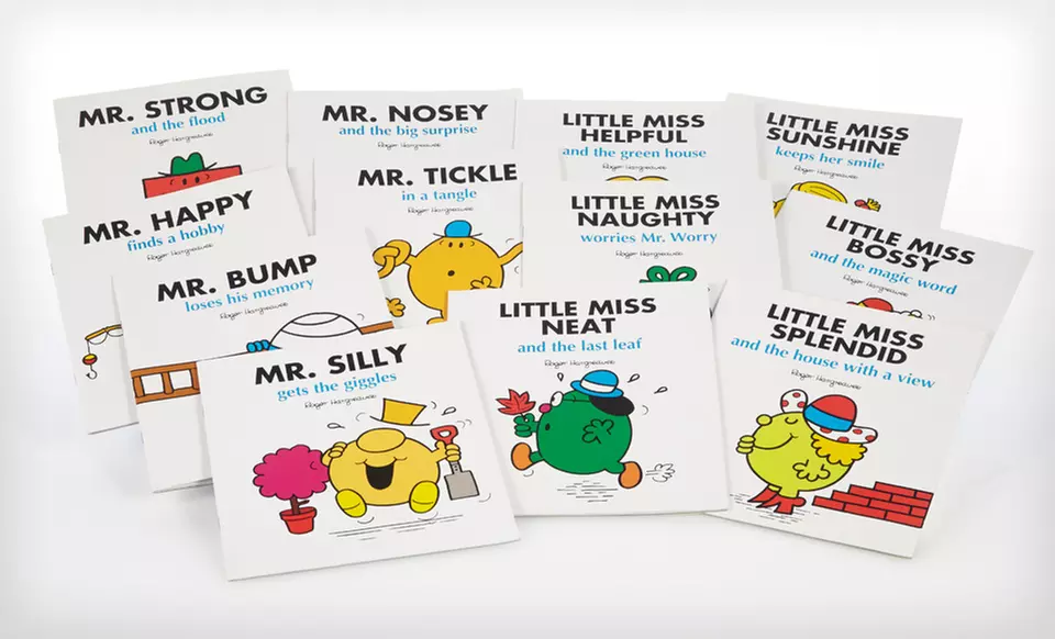 $19.99 for a 12-Book Little Miss and Mr. Men Set ($83.88 List Price). Free Shipping. - Primary Image