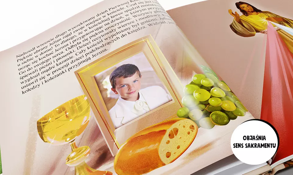 Personalizowana książeczka ze zdjęciem i imieniem dziecka