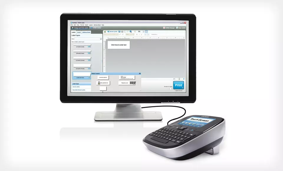 $69 for a Dymo LabelManager 500 Touchscreen Label Maker ($199.99 List Price). Free Shipping. - Second Medium