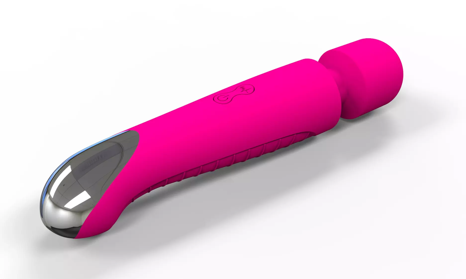 Luxure Rechargeable Silicone Wand Vibrator - Second Medium