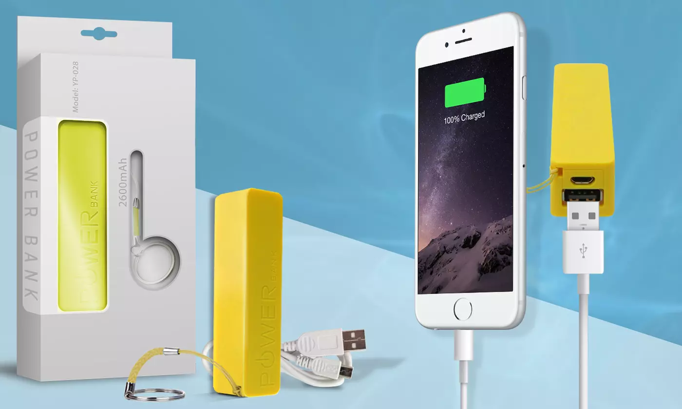 Batterie portable externe PowerBank pour smartphone et tablette, coloris au choix dès 4,99€ (jusqu'à 88% de réduction) - Image 7