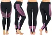 Power Sport Women's Multi-Line Stretchy Seamless Yoga Pants (3-Pack) - Image 3