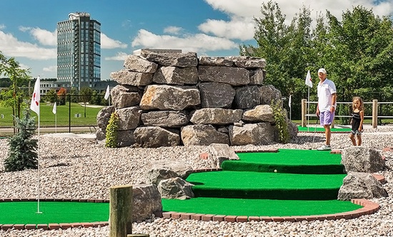 Mini-Golf–Esque Putting Course