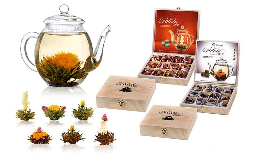 Image 1: Flowering Tea Gift Sets