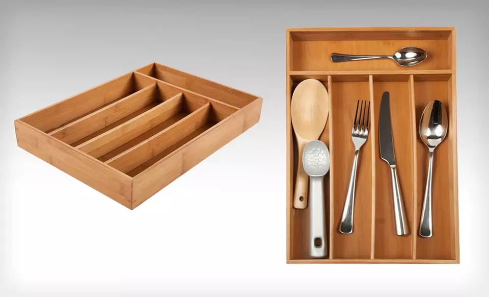 The Bamboo Guys Flatware Tray - Primary Image