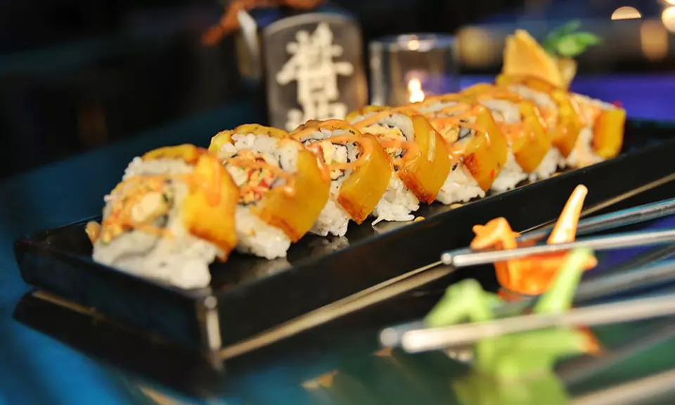 Enjoy up to 37% off at Sushi Mambo with $40 value for two or $60 value for four, blending sushi and Latin flavors