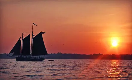 Harbor Cruise for 1 or 2, or Two-Hour Private Charter for Up to 40 from Schooner Inc (Up to 52% Off) - Primary Image