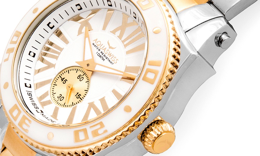 Image 22: Aquaswiss Swissport horloge