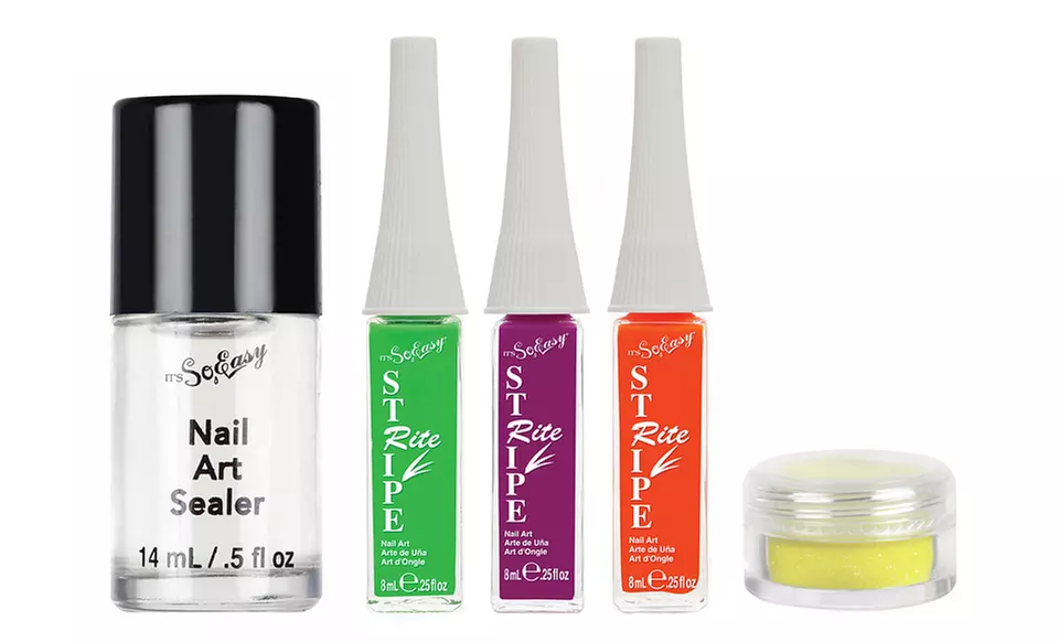It's So Easy Hot Neon Lights Nail Art Kit - Second Medium
