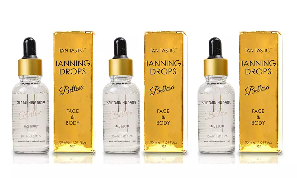 1, 2 ou 3 gouttes auto-bronzantes de 30ml - Second Medium