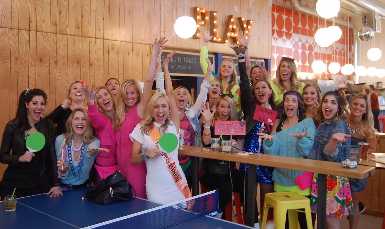 $18 for a One-Hour Ping Pong Table Rental for Four or More People at Pips & Bounce ($29 Value)  - Primary Image