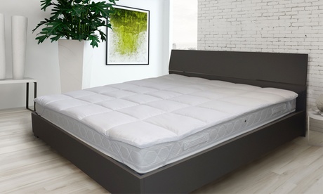 Topper imbottito e trapuntato disponibile in 3 dimensioni