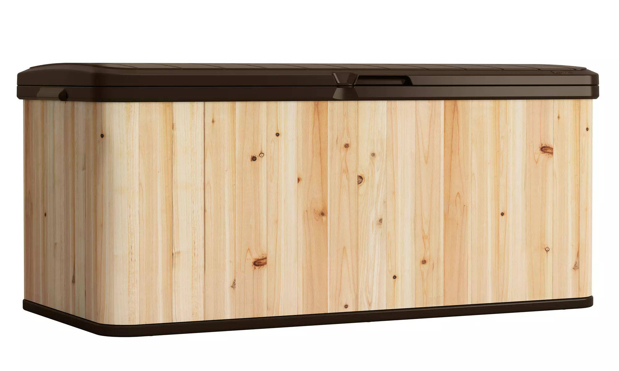 Suncast 120-Gallon Cedar & Resin Deck Box - Second Medium