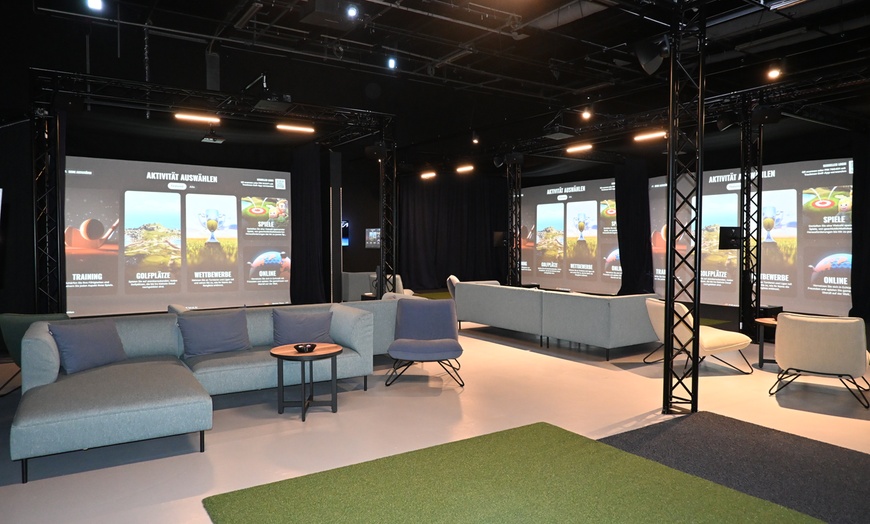 Image 8: 60 Min. Golf-Simulator spielen für 1 - 4 Personen