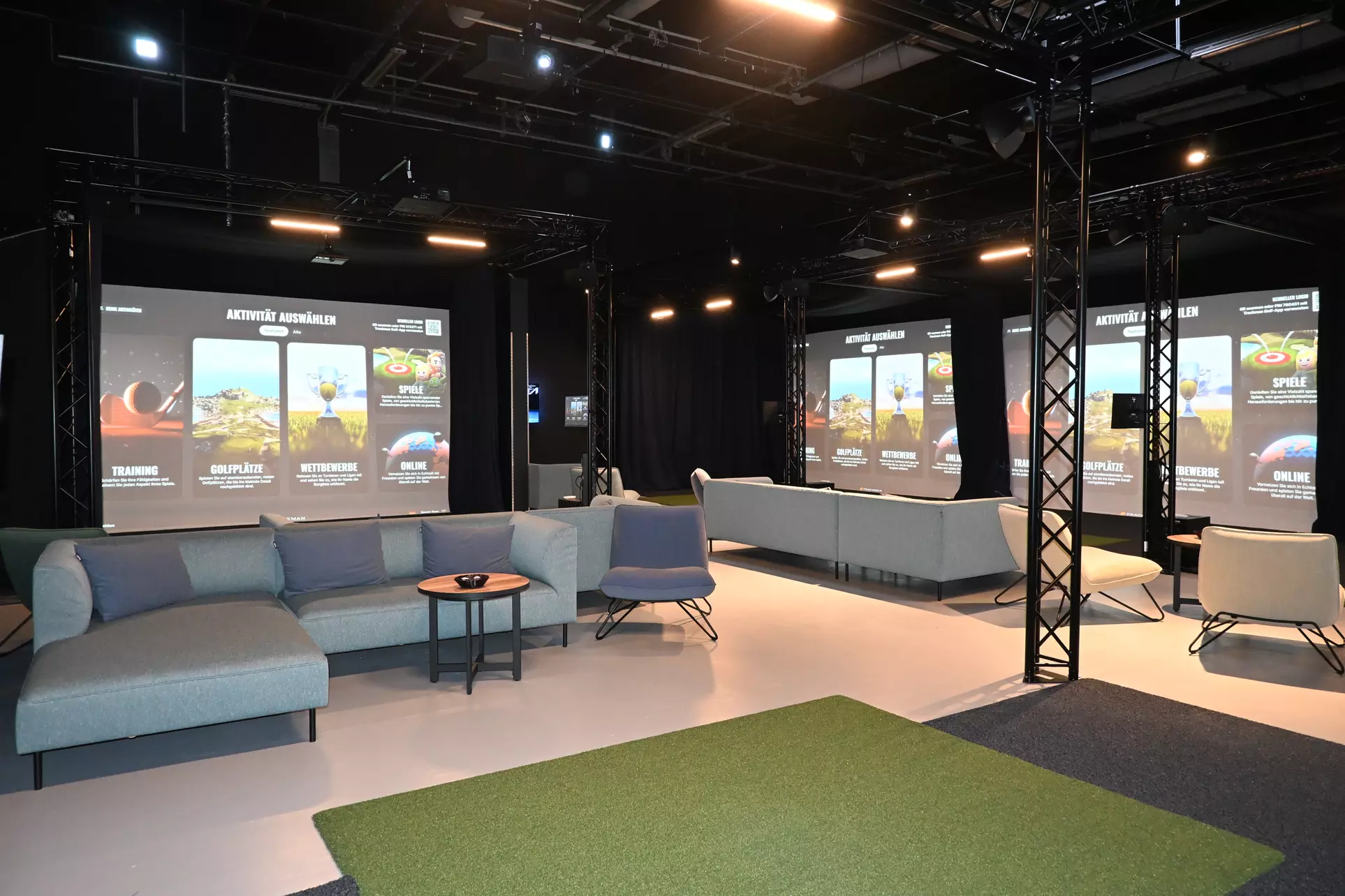 60 Min. Golf-Simulator spielen für 1 - 4 Personen