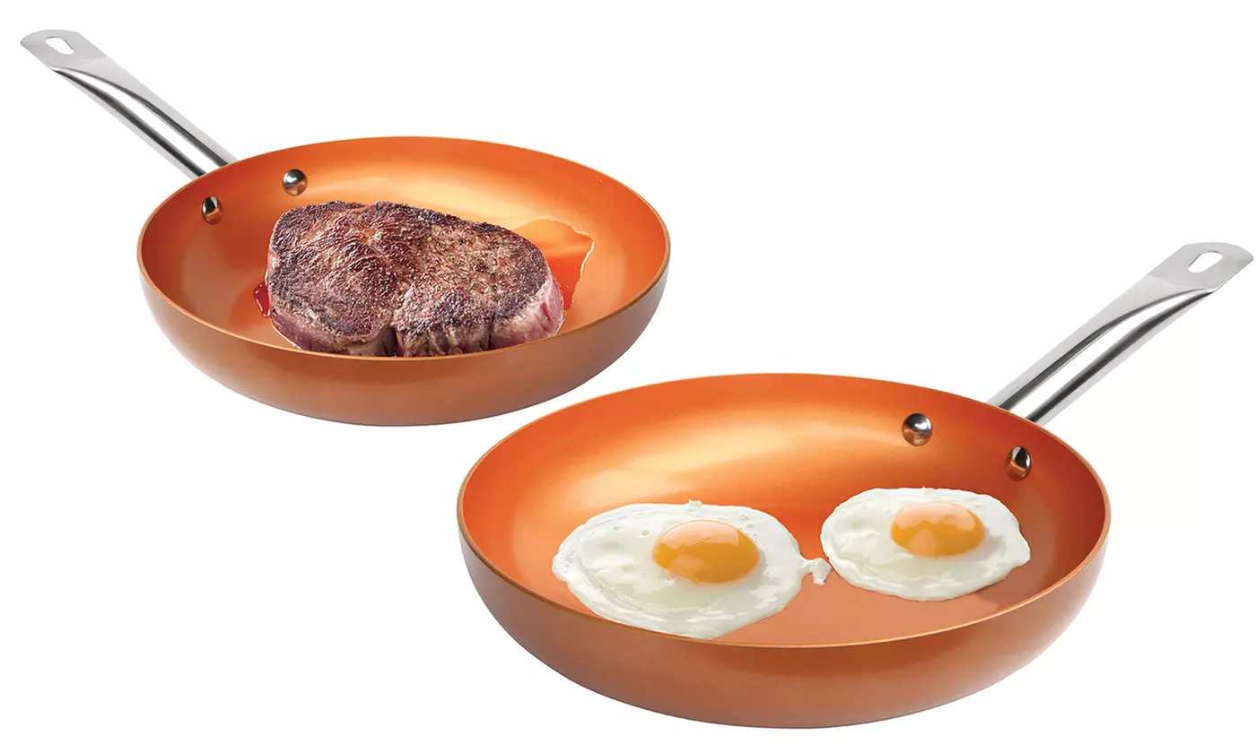 As Seen on TV 9.5" Nonstick Copper Frying Pan - Primary Image
