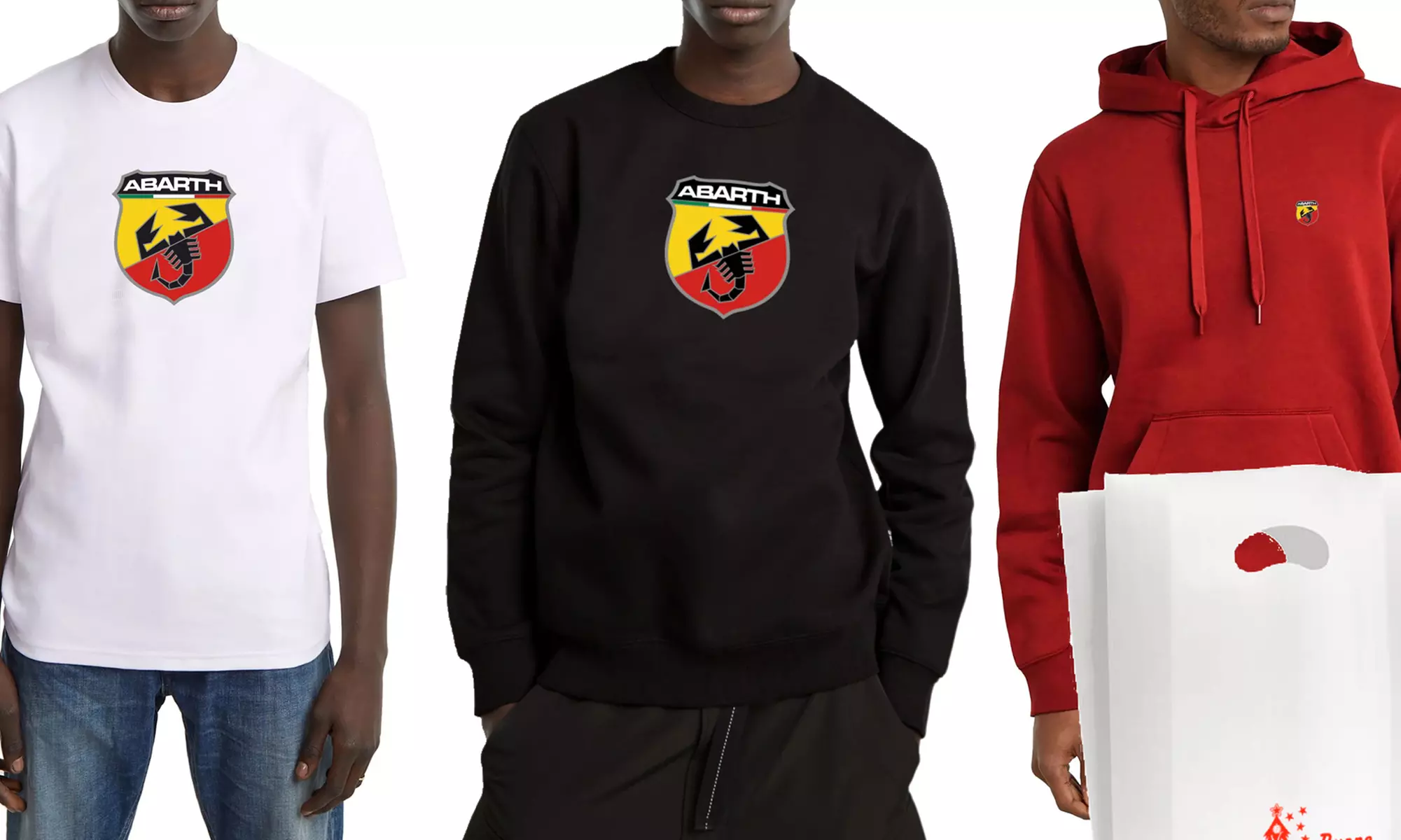 Abarth T-Shirt, Sweatshirt, Hoodie oder Jogginghose für Herren