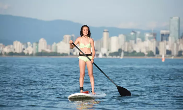 Stand Up Group Paddle Board or Adult Group Windsurfing Lesson at Windsure Adventure Watersports (Up to 28% Off) - Primary Image