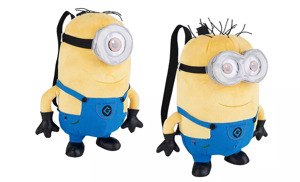 Despicable Me Jerry or Stuart Plush Backpacks. Free Returns. - Primary Image