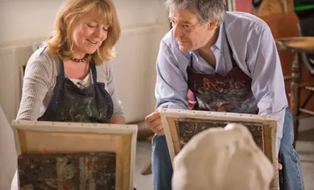 BYOB Painting Class for One, Two, or Four at Art in the Vine (Half Off) - Primary Image