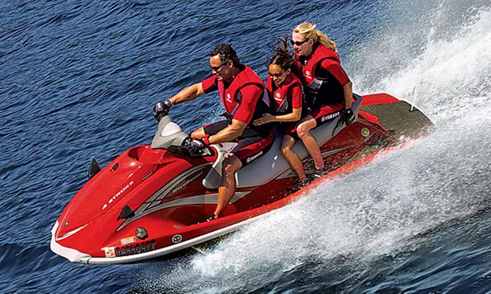 $65 for a Guided Jet Ski Dolphin Tour for One from Adventure Water Sports ($110 Value) - Primary Image