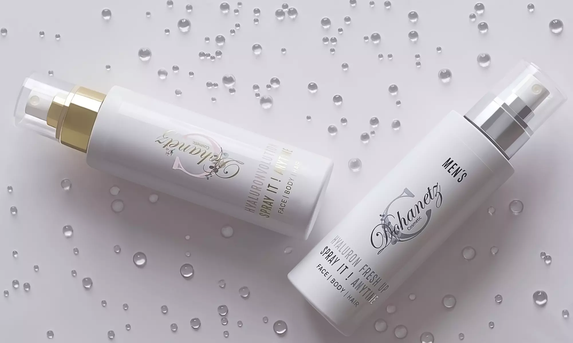 Hyaluronspray-Frischeboost oder Cellulite-Creme von Dohanetz Cosmetic, 100% Naturkosmetik (bis 44% sparen) - Primary Image