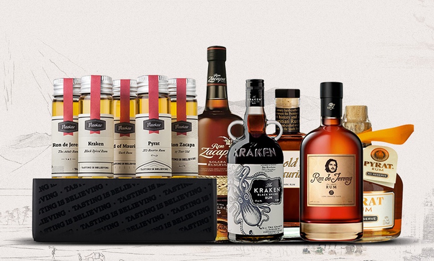 Set of 5 Whiskies, Rums or Gins | Groupon Goods